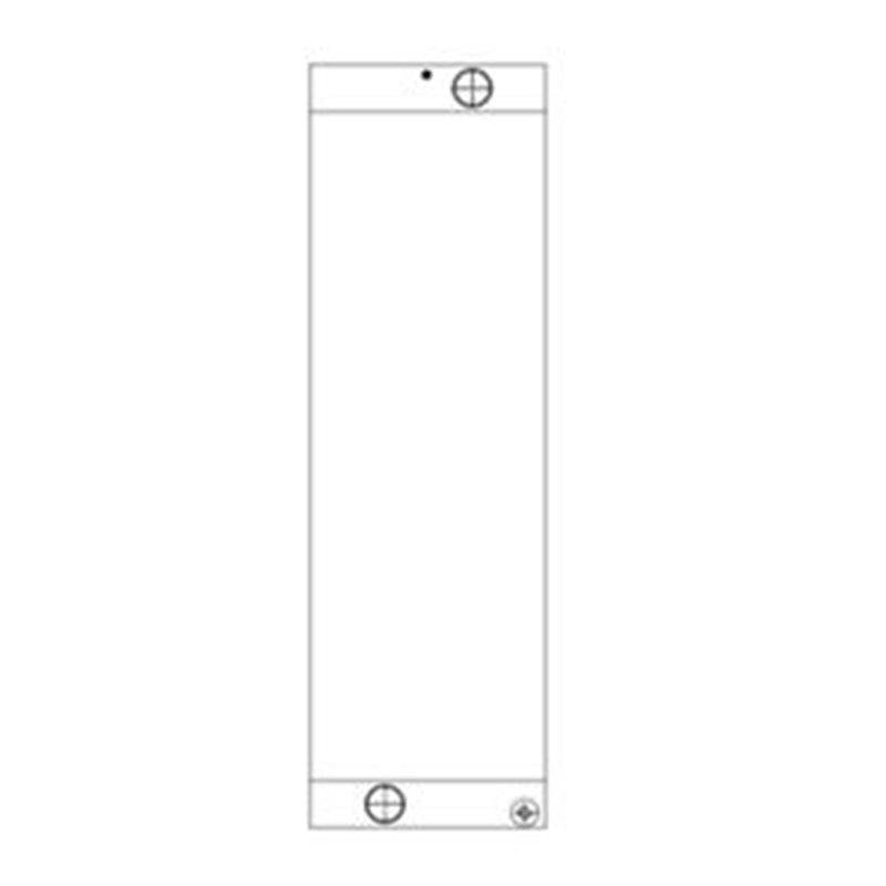 Hydraulic Radiator Core 30-927091 for JCB 416