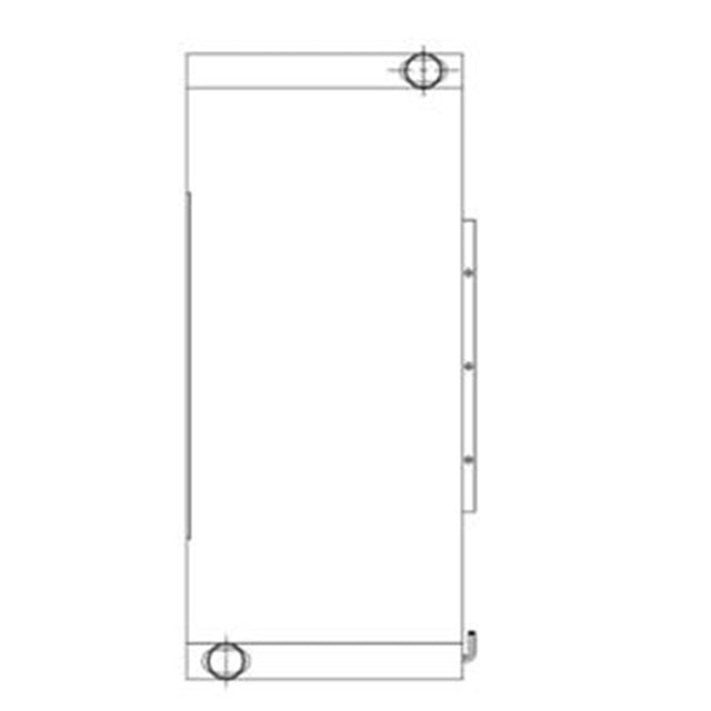 Hydraulische radiateurkern 30/927176 voor JCB 722