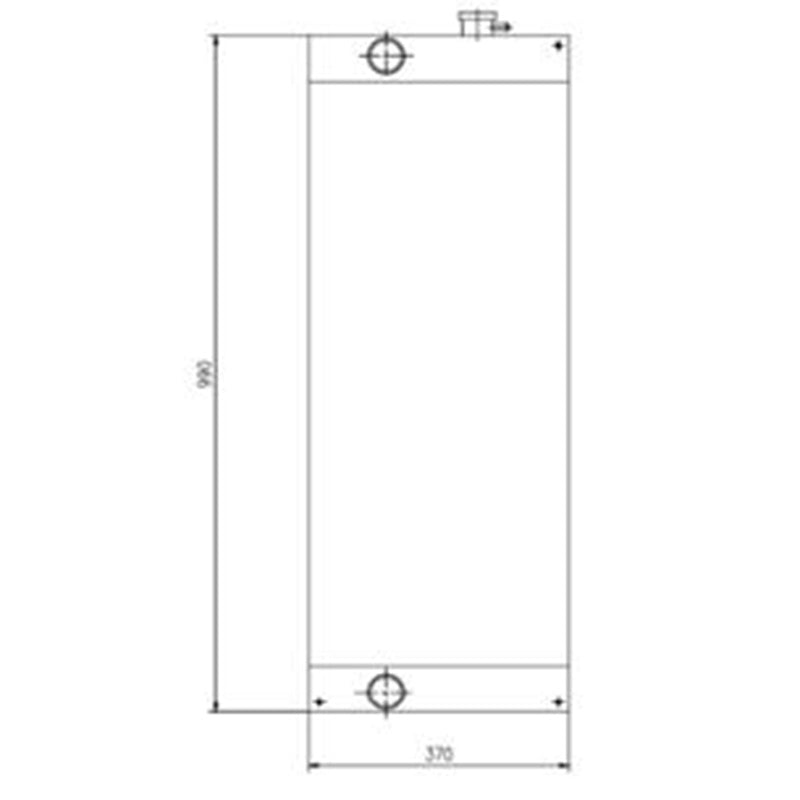 Hydraulischer Kühlerkern 30/927194 für JCB JS225/235 JS240LC Bagger