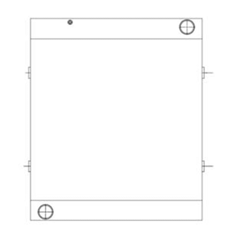 Núcleo do radiador hidráulico 923/01300 923/01100 923/00400 923/00900 para JCB 3CX