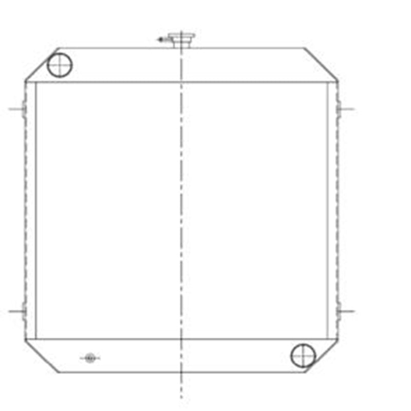 Hydraulic Radiator Core 923/03300 for JCB 430 Wheeled Loader
