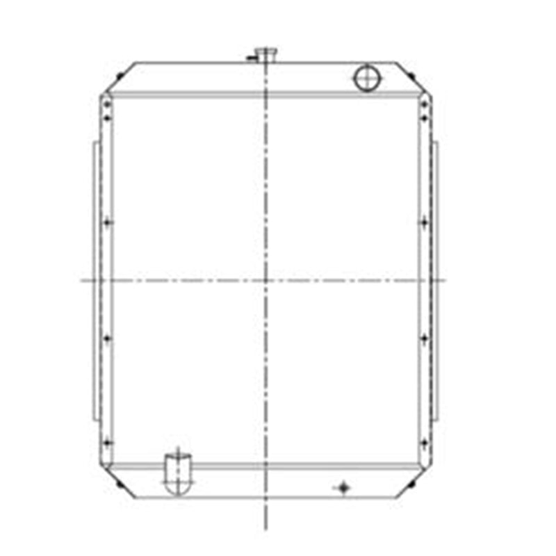 Hydraulic Radiator 11N8-42160 for Hyundai Excavator R290LC-7H