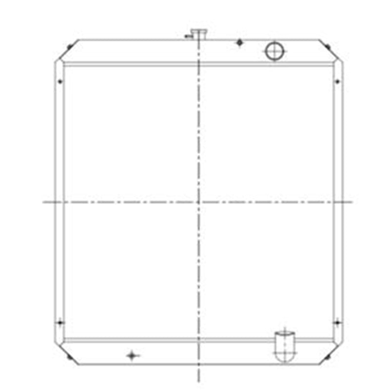 Hydraulic Radiator 11NA-40230 for Hyundai Excavator R320LC-7 R360LC-7