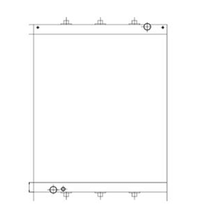 Hydraulic Radiator for Hyundai Excavator HL760-9