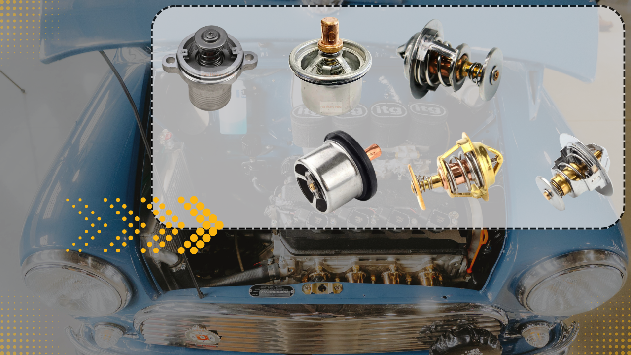 What are the typical symptoms of a faulty thermostat?