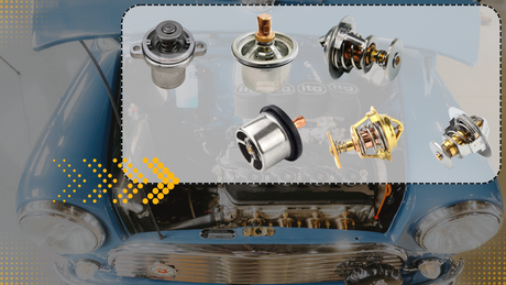 What are the typical symptoms of a faulty thermostat?