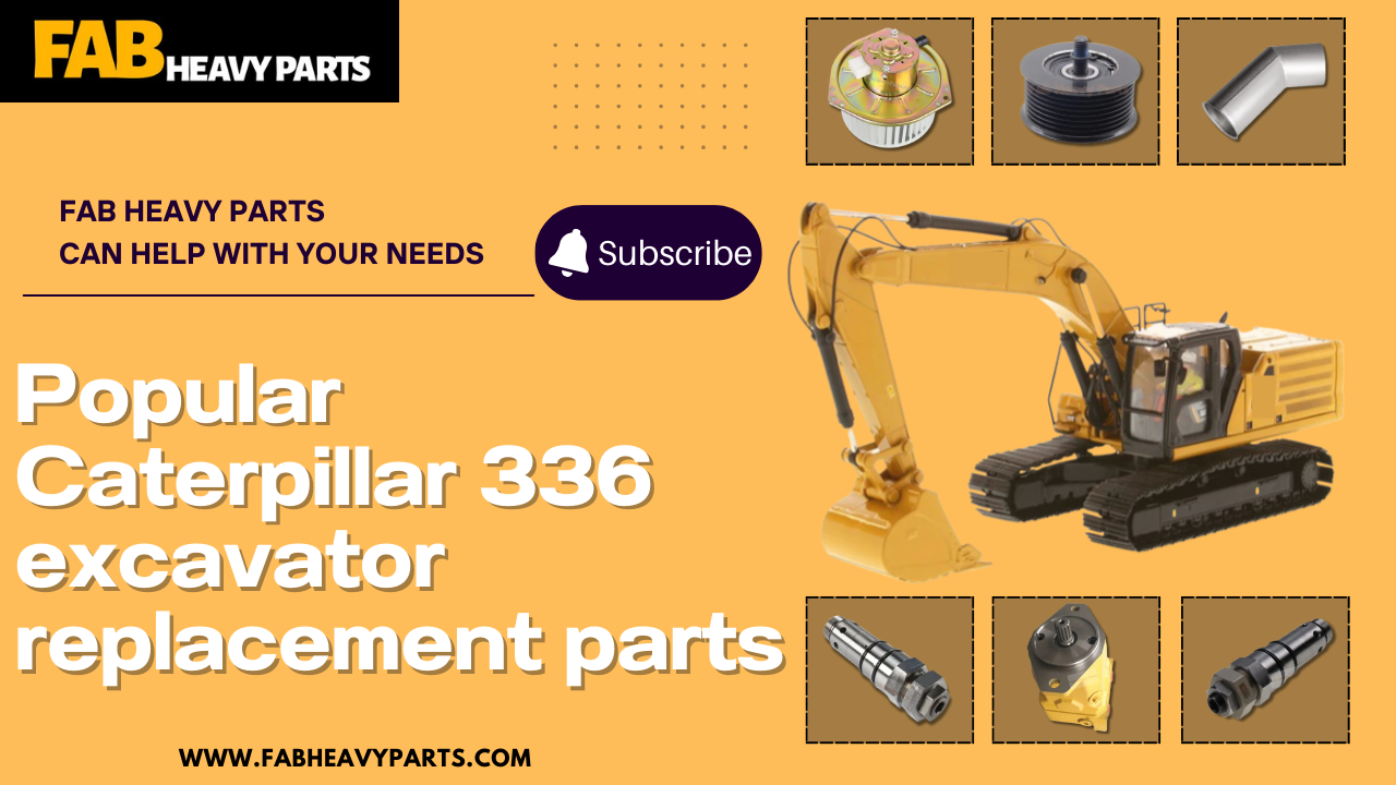 Popular Caterpillar 336 excavator replacement parts