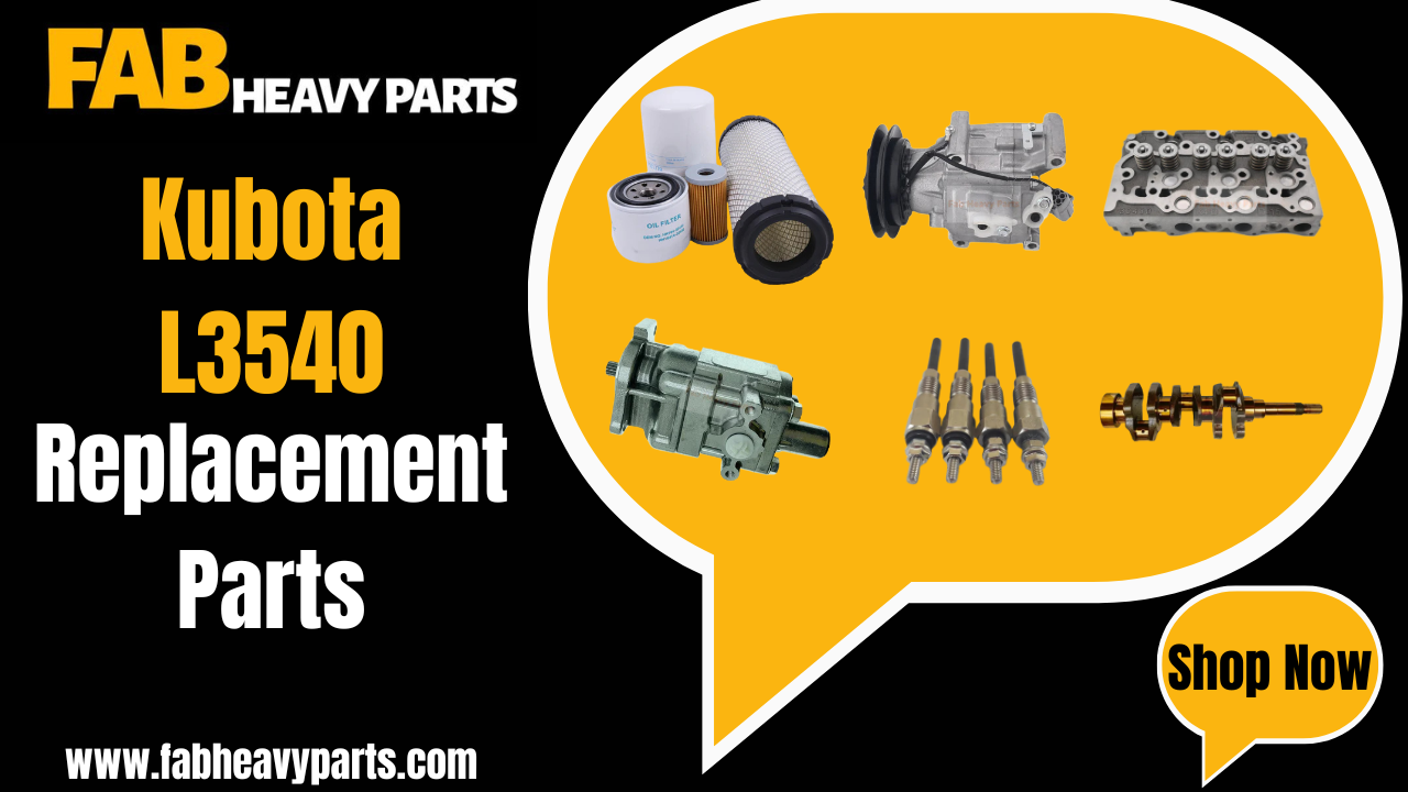 replacement parts for kubota L3540