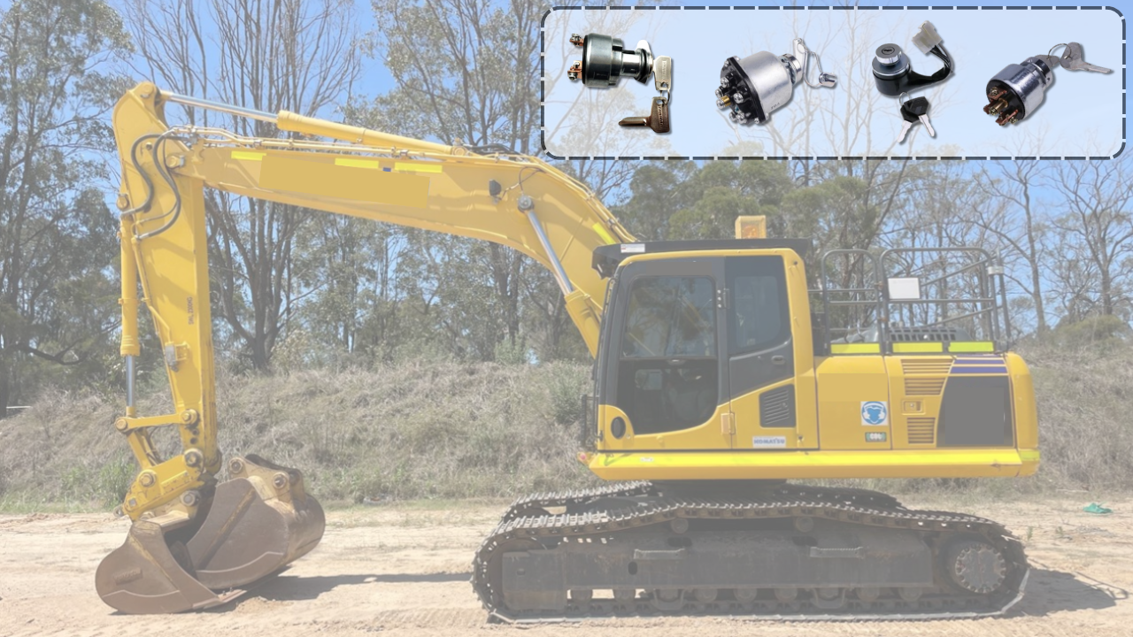 How To Replace an Excavator Ignition Switch ? Fab Heavy Parts
