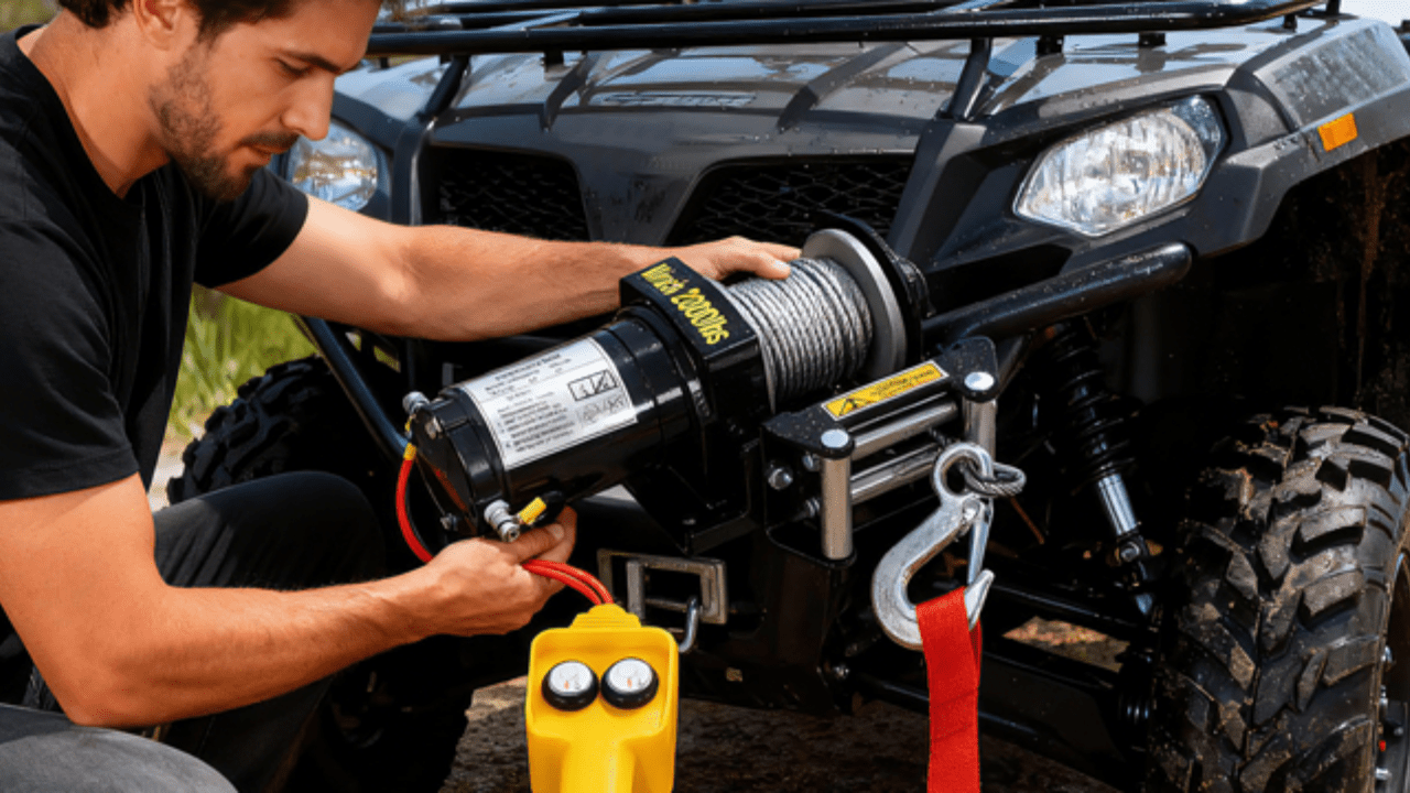 Electric Winch: Working Mechanism and Key Features - Fab Heavy Parts