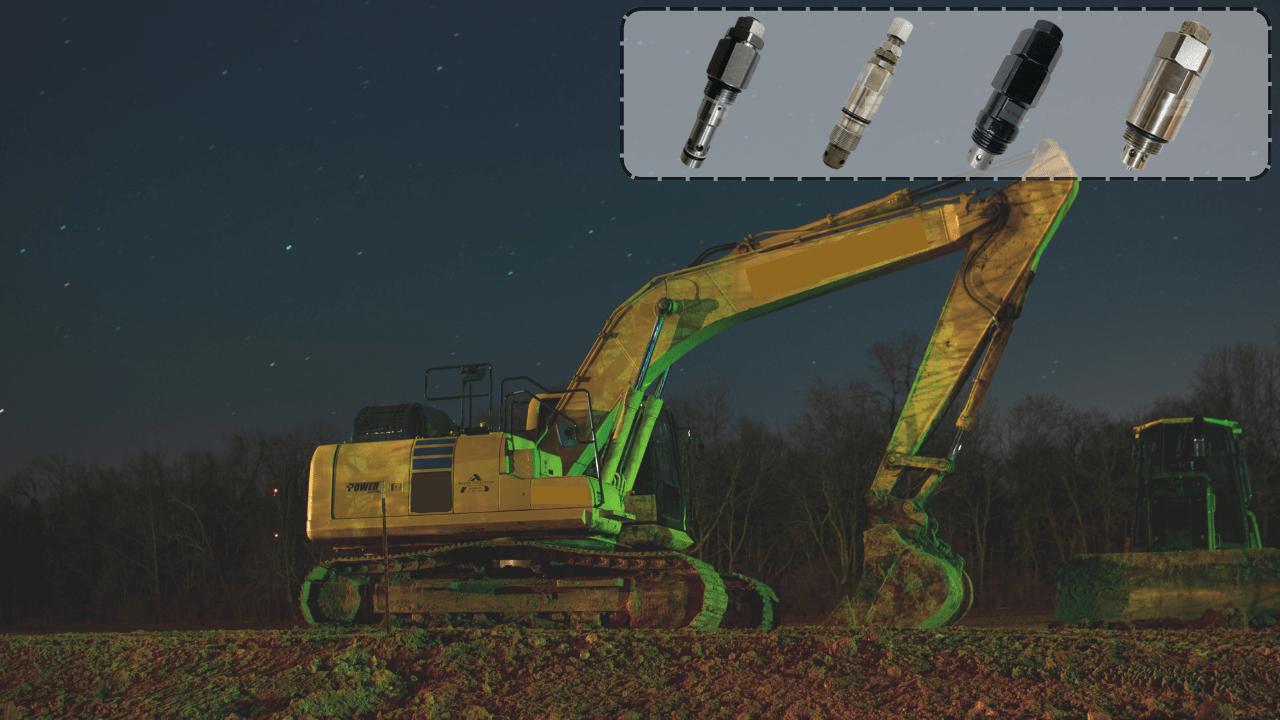 Excavator relief valves unleashed: unravel the secrets - Fab Heavy Parts
