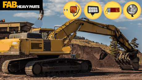 How to Replace Light in a Komatsu Excavator - Fab Heavy Parts