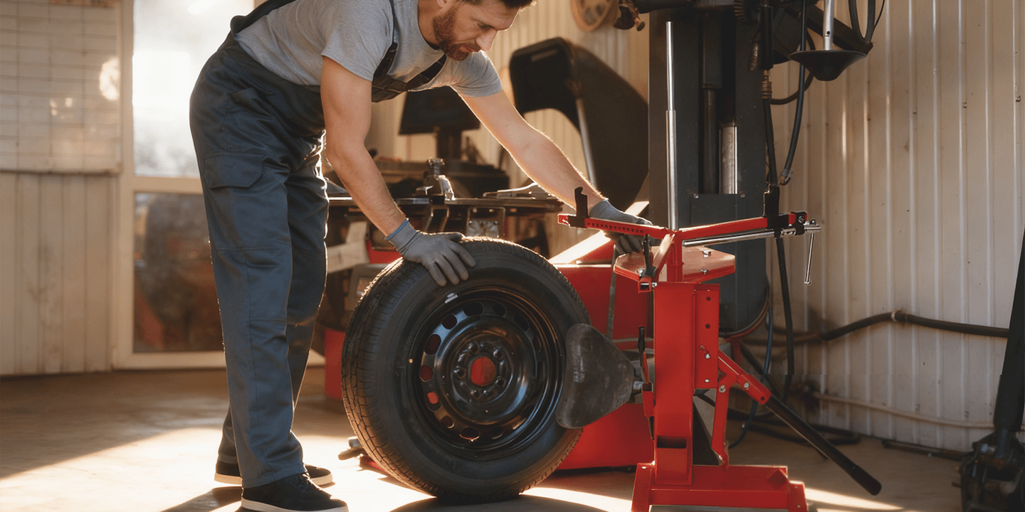 Manual Tire Changer: Guide to Choosing and Using Hand-Operated Tire Equipment - Fab Heavy Parts