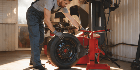 Manual Tire Changer: Guide to Choosing and Using Hand-Operated Tire Equipment - Fab Heavy Parts