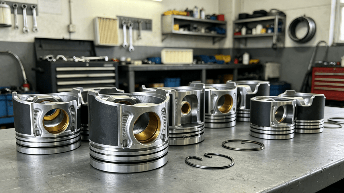 Piston of an Engine: How It Works, Why It Fails, and What Matters for Heavy Equipment - Fab Heavy Parts