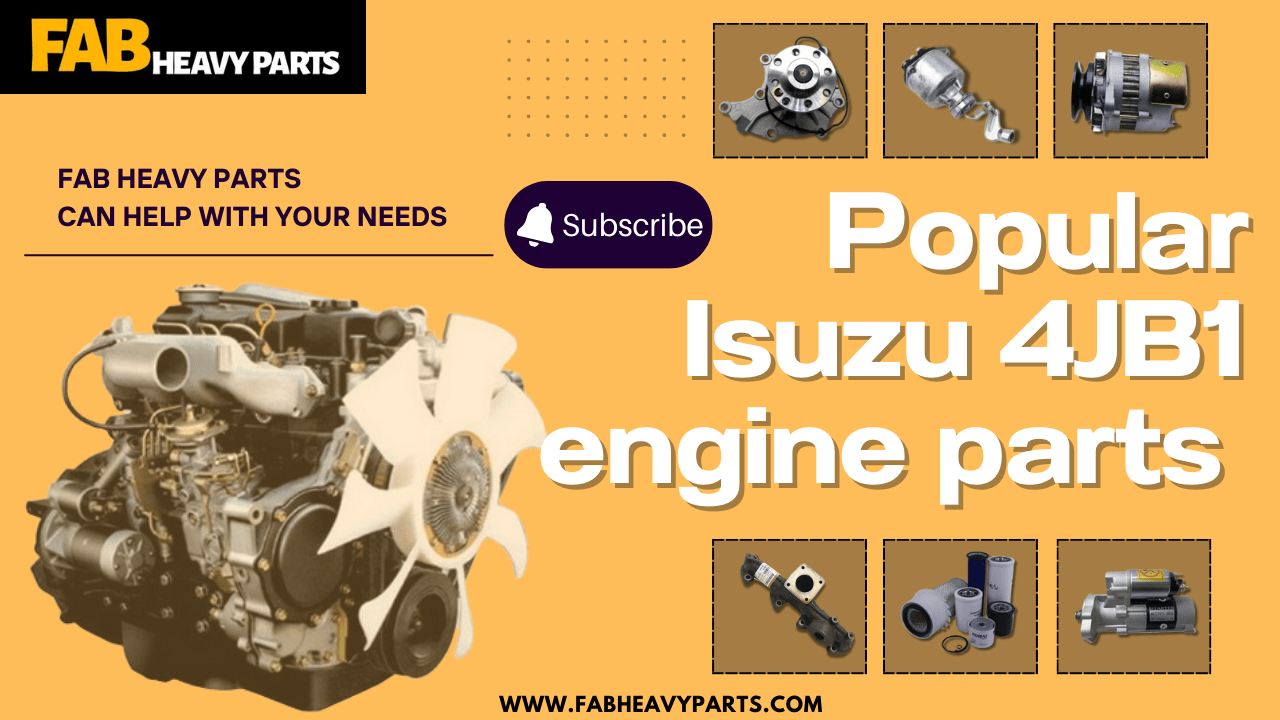 Popular Isuzu 4JB1 engine parts - Fab Heavy Parts
