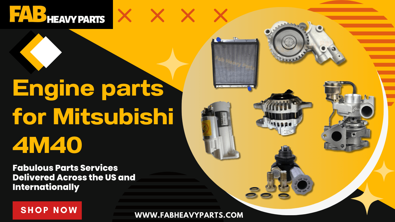 Popular Mitsubishi 4M40 engine replacement parts - Fab Heavy Parts