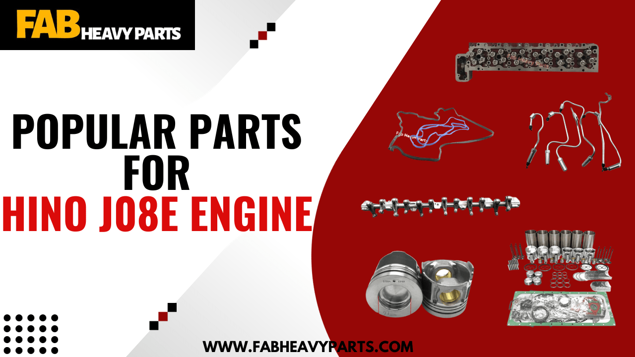 Popular parts for Hino J08E engine - Fab Heavy Parts
