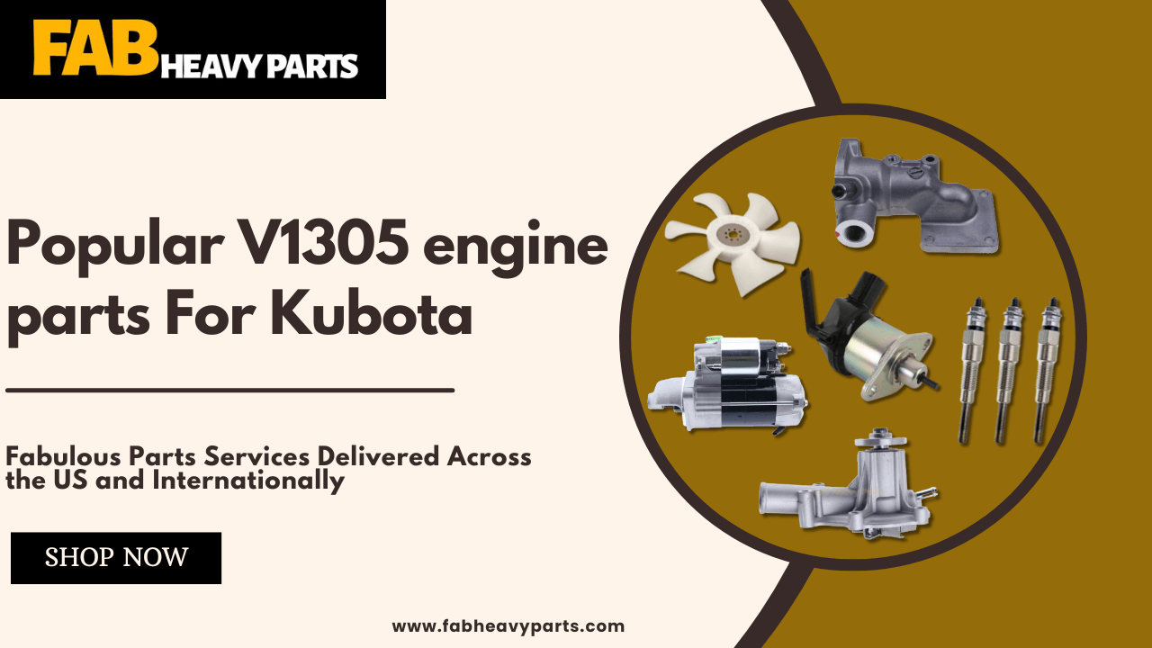 Popular V1305 engine parts For Kubota - Fab Heavy Parts