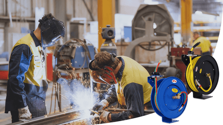 Selecting the Right Hose Reel for Compressed Air - Fab Heavy Parts