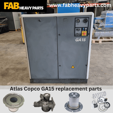 Atlas Copco GA15 replacement parts - Fab Heavy Parts