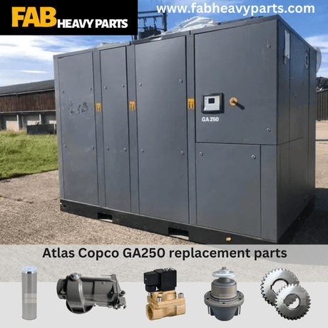 Atlas Copco GA250 replacement parts - Fab Heavy Parts