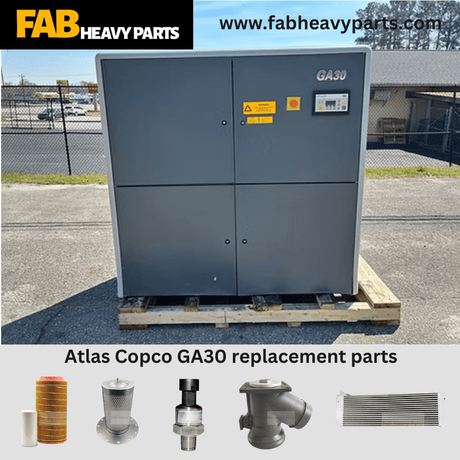 Atlas Copco GA30 replacement parts - Fab Heavy Parts
