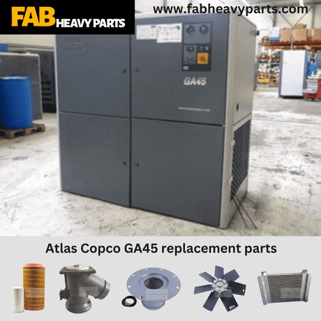 Atlas Copco GA45 replacement parts - Fab Heavy Parts
