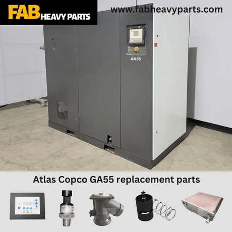 Atlas Copco GA55 replacement parts - Fab Heavy Parts