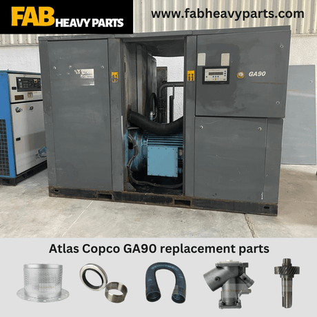 Atlas Copco GA90 replacement parts - Fab Heavy Parts