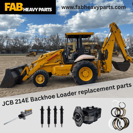 JCB 214E Backhoe Loader replacement parts - Fab Heavy Parts
