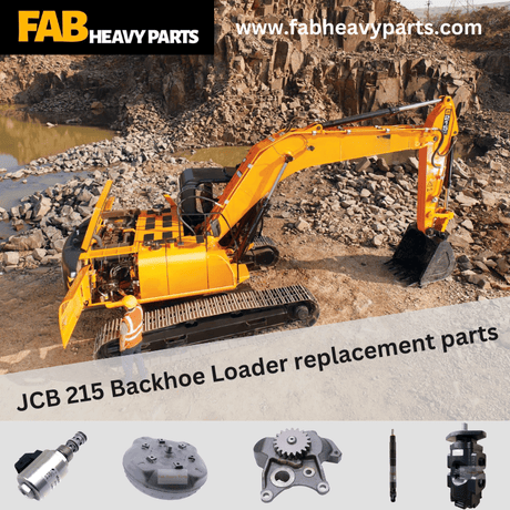 JCB 215 Backhoe Loader replacement parts - Fab Heavy Parts