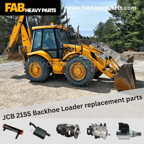 JCB 215S Backhoe Loader replacement parts - Fab Heavy Parts