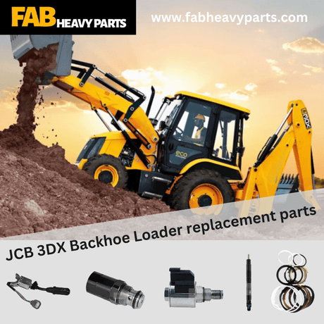 JCB 3DX Backhoe Loader replacement parts - Fab Heavy Parts