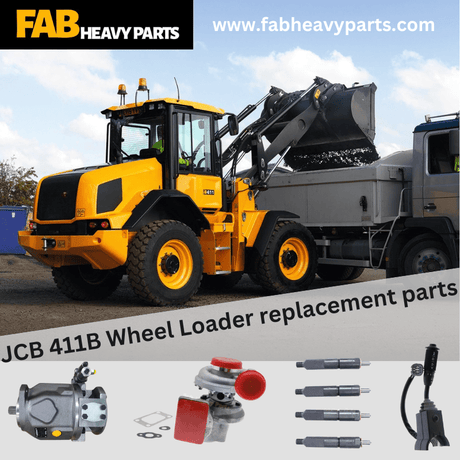 JCB 411B Wheel Loader replacement parts - Fab Heavy Parts