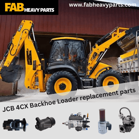 JCB 4CX Backhoe Loader replacement parts - Fab Heavy Parts