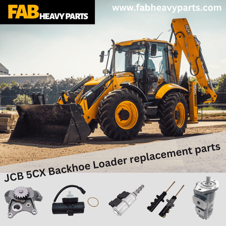 JCB 5CX Backhoe Loader replacement parts - Fab Heavy Parts