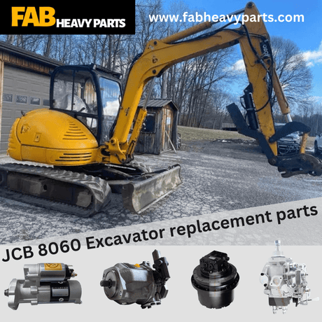 JCB 8060 Excavator replacement parts - Fab Heavy Parts