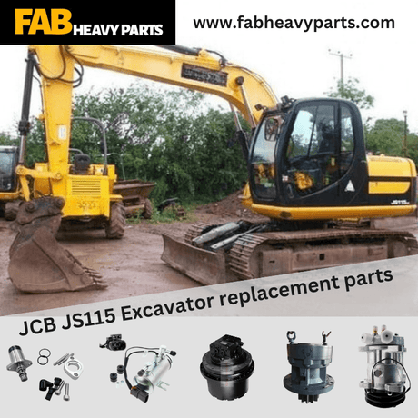 JCB JS115 Excavator replacement parts - Fab Heavy Parts