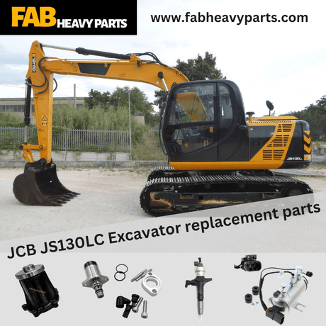 JCB JS130LC Excavator replacement parts - Fab Heavy Parts