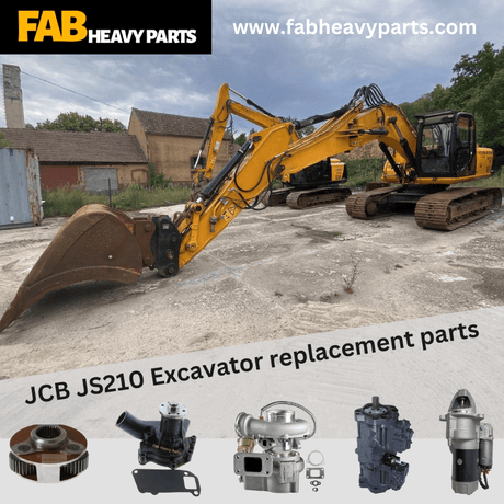 JCB JS210 Excavator replacement parts - Fab Heavy Parts