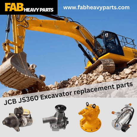 JCB JS360 Excavator replacement parts - Fab Heavy Parts