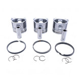 +0.5mm Piston Kit 1J801-21110 1J801-21111 for Kubota Engine D1803