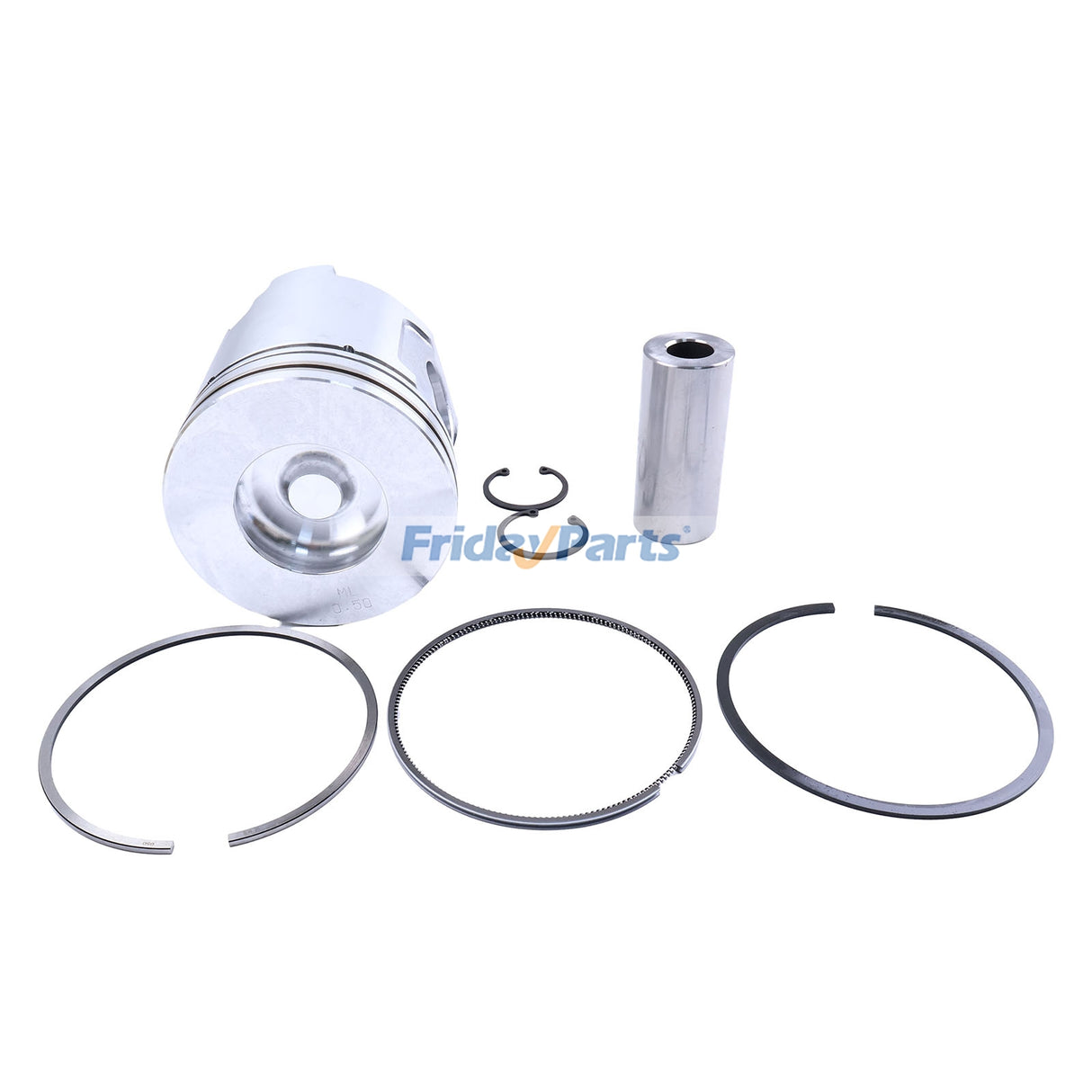 +0,5 mm Kolbensatz &  Kolbenring für Yanmar 4TNV106, 4TNV106T und Komatsu 4D106 Motor PC95R-2 PW95R-2 PC110R-1 Bagger