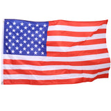 16FT Telescopic Sectional Flag Pole Kit Extra Thick Heavy Duty Aluminum Inground with Topper Balls