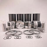 Piston Liner Kit 1878137660 para el motor Isuzu 4HK1 Hitachi ZX360-3 ZX330-3 ZX240-3 ZX200-3 SEPT para John Deere 220DW 225DLC
