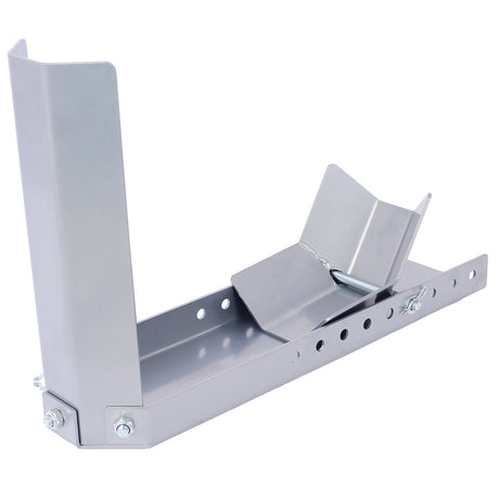 Motorcycle Wheel Chocks Cradle Holder Front Wheels Adjustable Stand Trailer Stop for 8"-24"