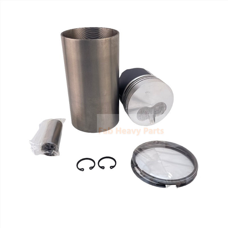 1 Set of Piston and Cylinder liner Kit Fits Yanmar 3TNA72 3TNA72L 3TNA72E 3TNA72U Engine Fits John Deere 430 455 755 670 Tractor