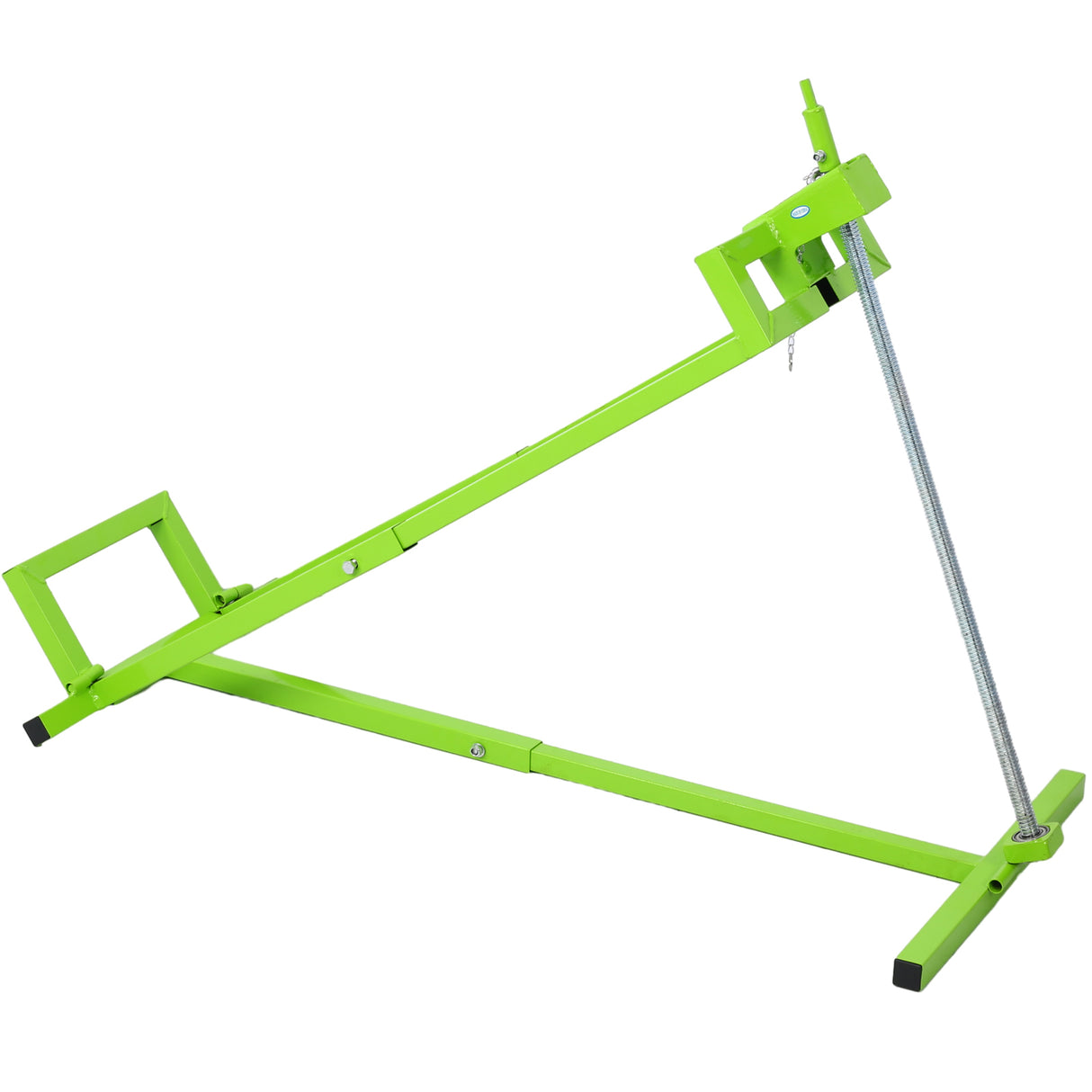Easy Lawn Mower Lift 800 Lbs Capacity Ride-on Cleaning Aid Universal + 45° Tilt Adjustable--Green