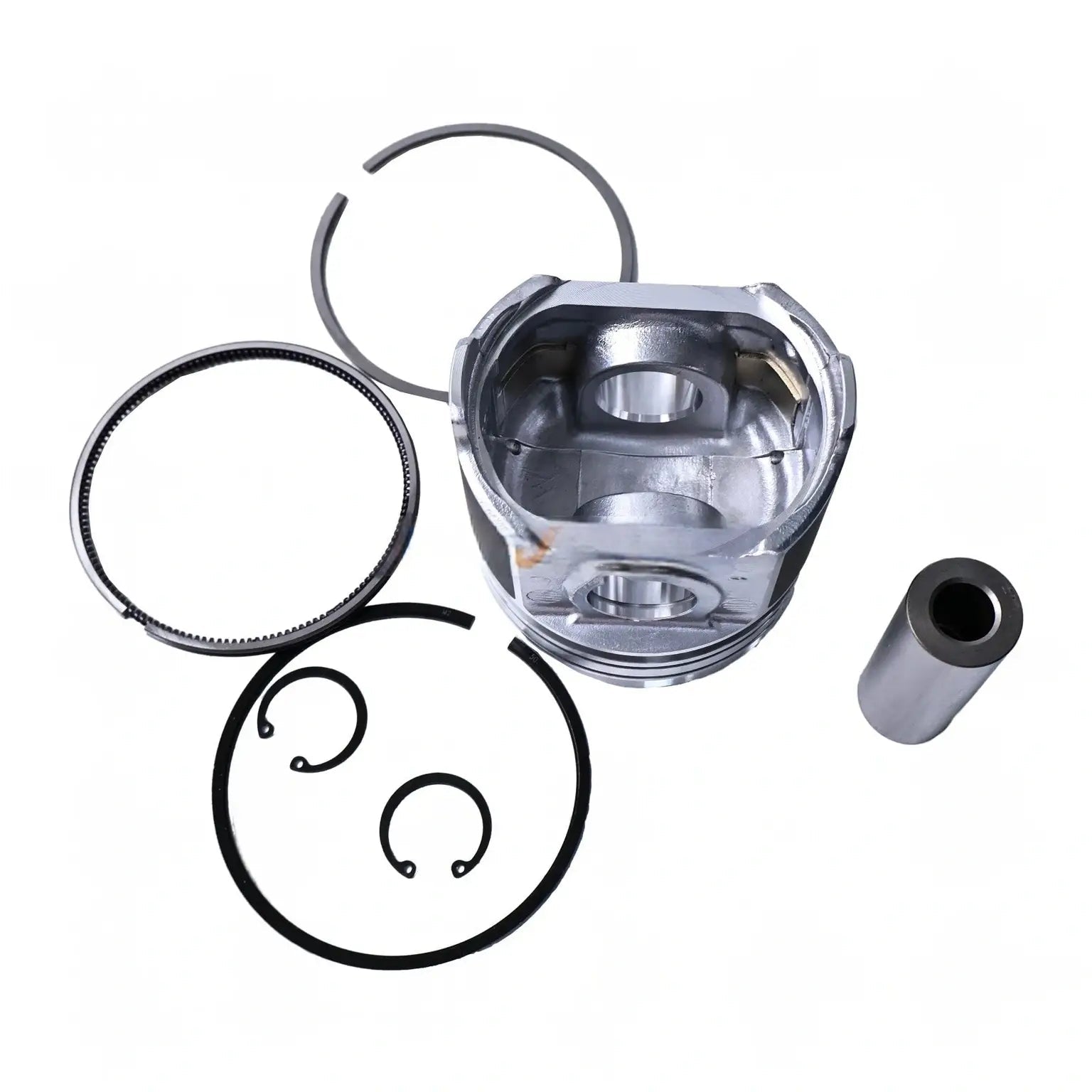 +0.5mm Oversize Piston Kit 1G831-2111 for Kubota Engine D1803 - Fab Heavy Parts